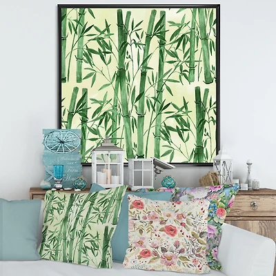 Bamboo Branches The Forest I  Wall Art