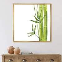 Bamboo Branches The Forest V  Wall Art