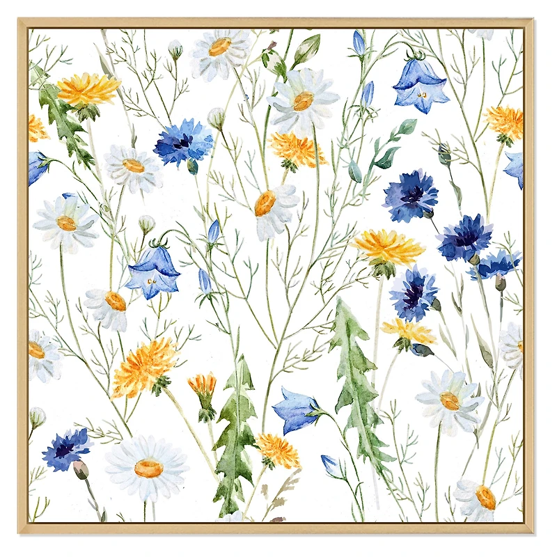 WildFlowers Chamomile and Clover Bell II  Wall Art