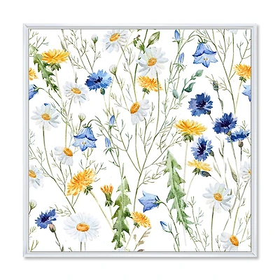 WildFlowers Chamomile and Clover Bell II  Wall Art