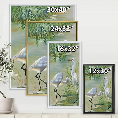 Heron Birds I Wall Art