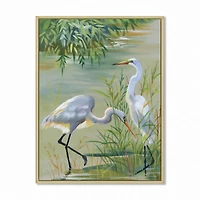 Toile « Heron Birds I »