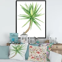 Detail of Yucca Tree  Canvas Wall Art Print
