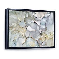 Grey Tender and Dreamy Wallpaper VII  Canvas Wall Art Print