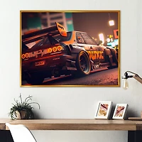 Tunning Car Drifting Tokyo V Wall Art