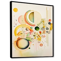 Yellow Multi Shape II Wall Art