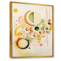 Yellow Multi Shape II Wall Art