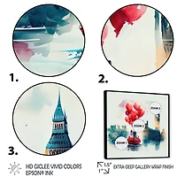 Loving Couple Spending Time Outdoors IV Wall Art