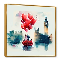 Loving Couple Spending Time Outdoors IV Wall Art
