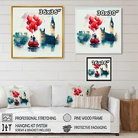 Loving Couple Spending Time Outdoors IV Wall Art