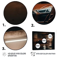 R 8 Exotic Car Photography Wall Art