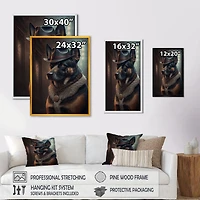 Mafia Dog V Wall Art