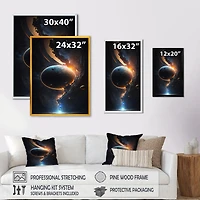 Deep Planet Eclipse V Wall Art