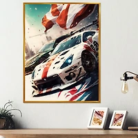 Tokyo Japan Driving Car IV Wall Art