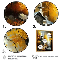 Church Forest Autumn IV Wall Art