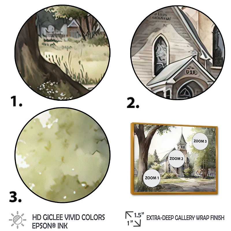 Monochome Yellow And Grey Farm Wall Art