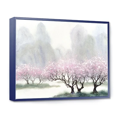 Flowering Trees at Spring  Canvas Print