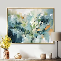 Abstraction nature bleue « Blue Botanical Garden »
