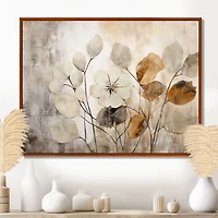 Beige Botanical Impressions – Soft Neutral Floral Design