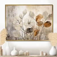 Beige Botanical Impressions – Soft Neutral Floral Design