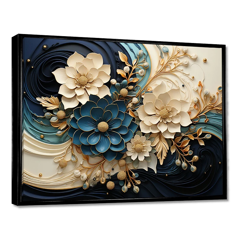 Auerbach Spiralscape – Modern Liquid Ink Abstract