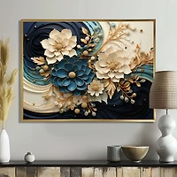 Auerbach Spiralscape – Modern Liquid Ink Abstract