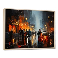 Scène musicale jazz vibrante « Harlem Jazz City »