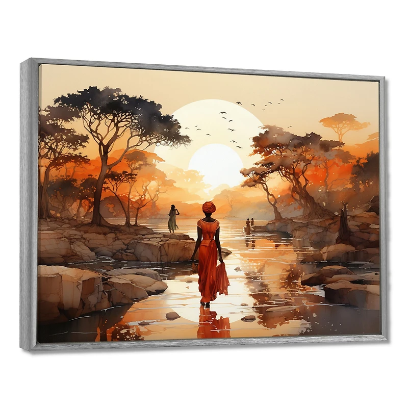 Paysage désertique chaleureux « African Journey »