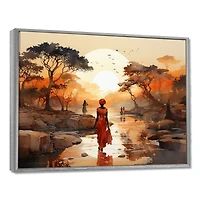 Paysage désertique chaleureux « African Journey »