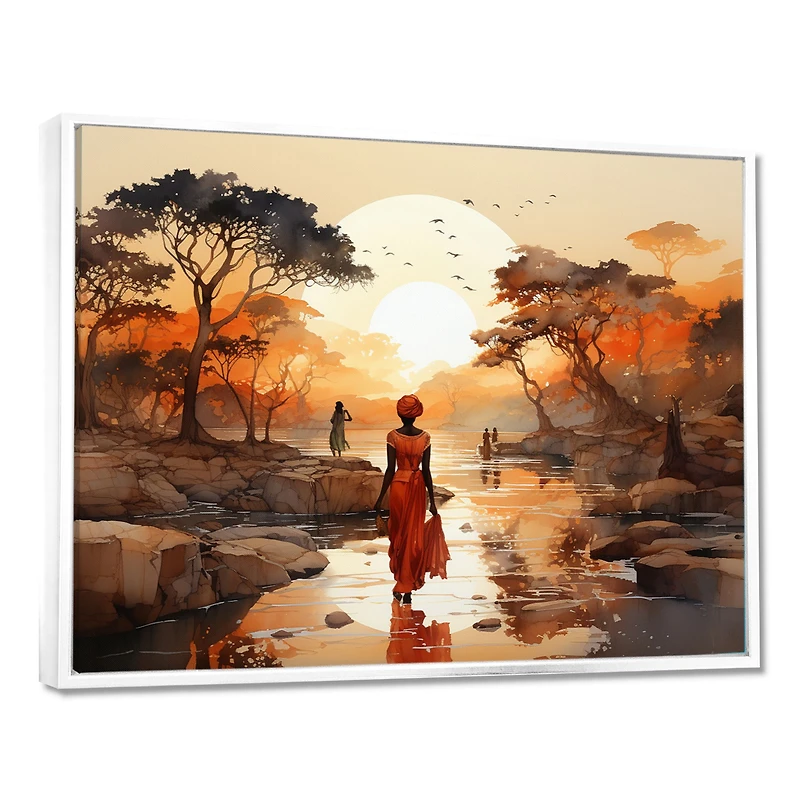 Paysage désertique chaleureux « African Journey »