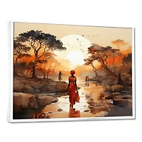 Paysage désertique chaleureux « African Journey »