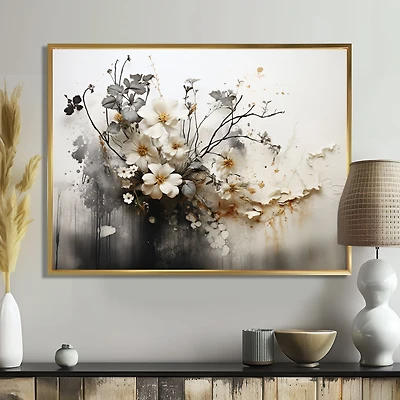 Fusion florale rustique « Bohemian Earth Collage »