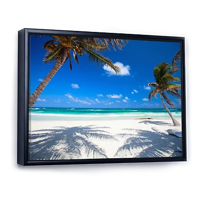 Coconut Palms at Beach Wall Art