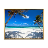 Coconut Palms at Beach Wall Art