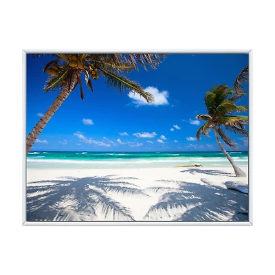 Coconut Palms at Beach Wall Art