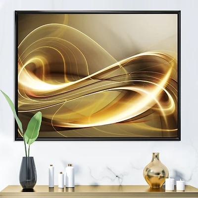 Elegant Modern Sofa  Canvas Wall Print