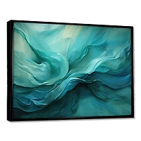 Turquoise Tranquility – Serene Abstract Ocean Hues