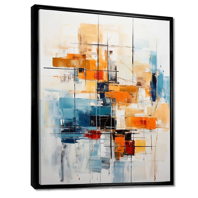Retro Reflections – Colorful Mid-Century Abstract Art