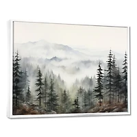 Pine Mist Mountain – Serene Nature Landscape