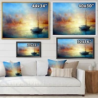 Seascape Pier  Wall Art