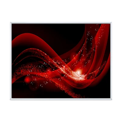 Dark Red Vector  Canvas Art print