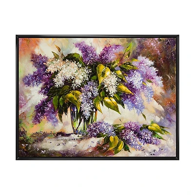 Toile « Lilac Bouquet a Vase »