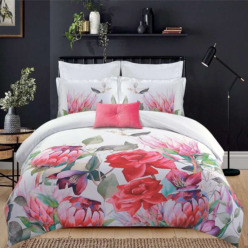 Floral Fantasy Comforter Set