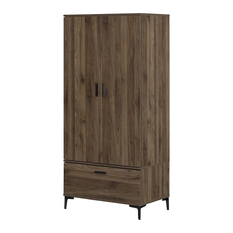 Musano Wardrobe Armoire with Doors and Drawers
