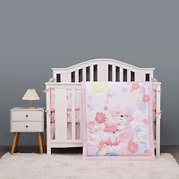Fox-Themed Crib Bedding Set
