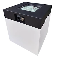 Paramount Pebble Aluminum Propane Fire Pit Table