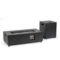 Paramount Aurora LED Firepit Table