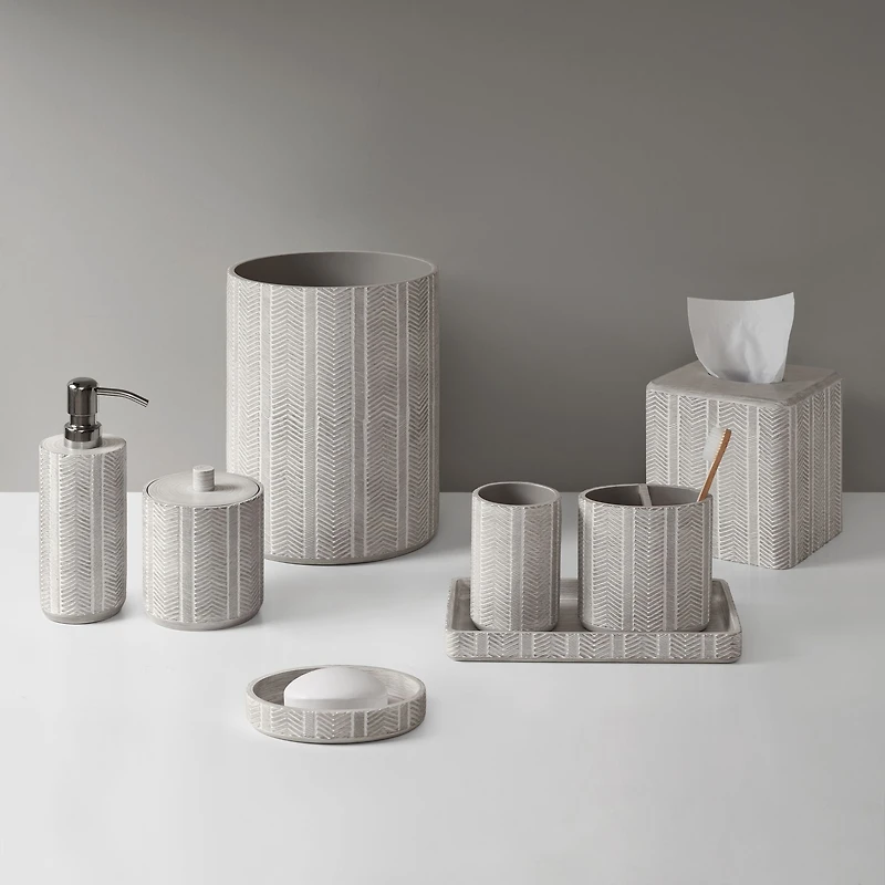 Cedar & Rose Franklin Wastebasket 