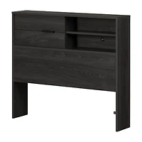 Fynn Twin Bookcase Headboard with Storage