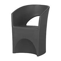 Dalya Patio Chair by South Shore Furniture - Dark Grey